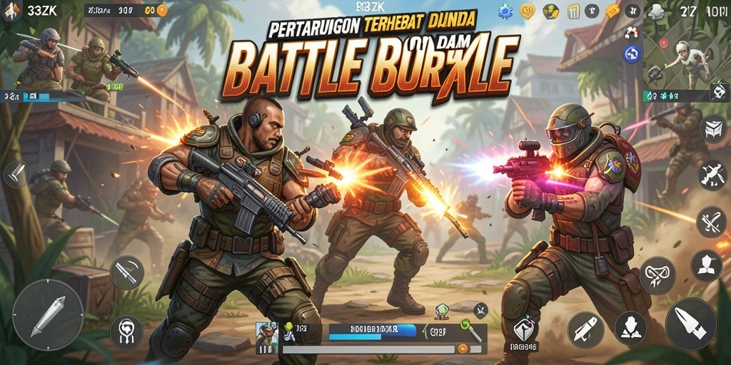 Tangkapan layar menampilkan intensitas tempur dalam 33ZK.