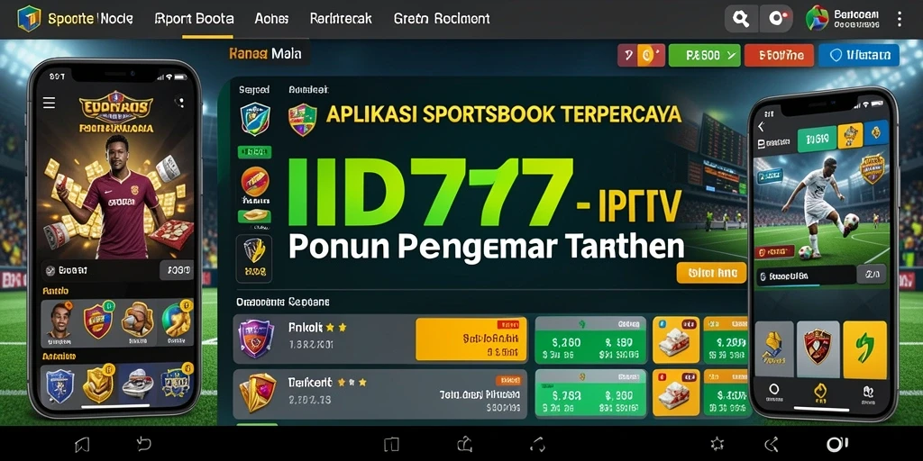 Tampilan menarik dari gameplay Sportsbook IDR77.