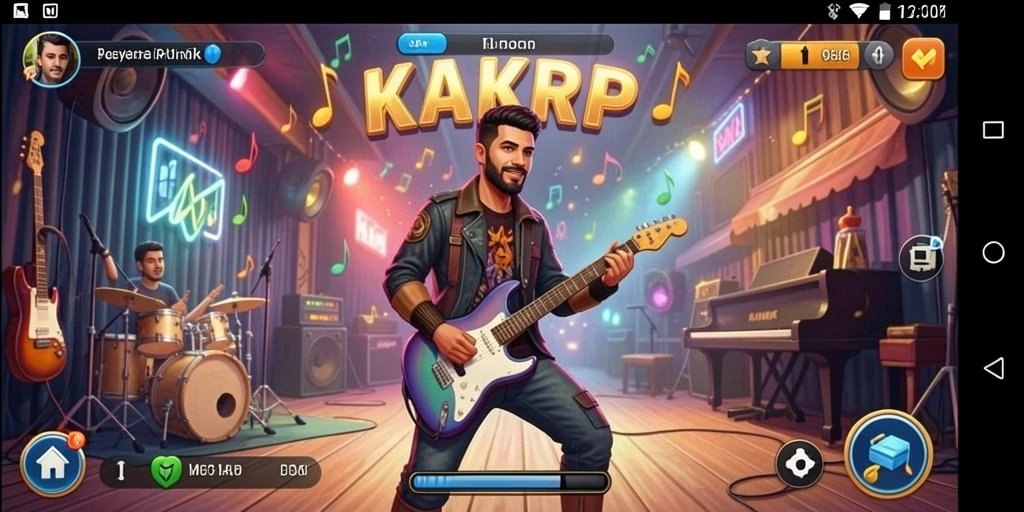 Tampilan gameplay KAKRP yang menarik dan interaktif.