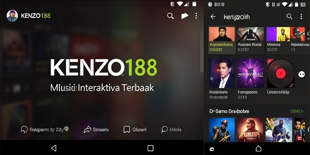 Tampilan gameplay interaktif KENZO188 yang menarik dan menyenangkan.