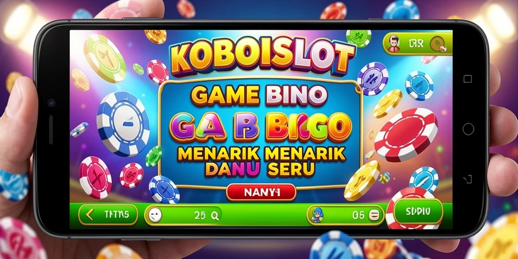 Tampilan gameplay seru di KOBOISLOT dengan suasana Bingo yang menarik.