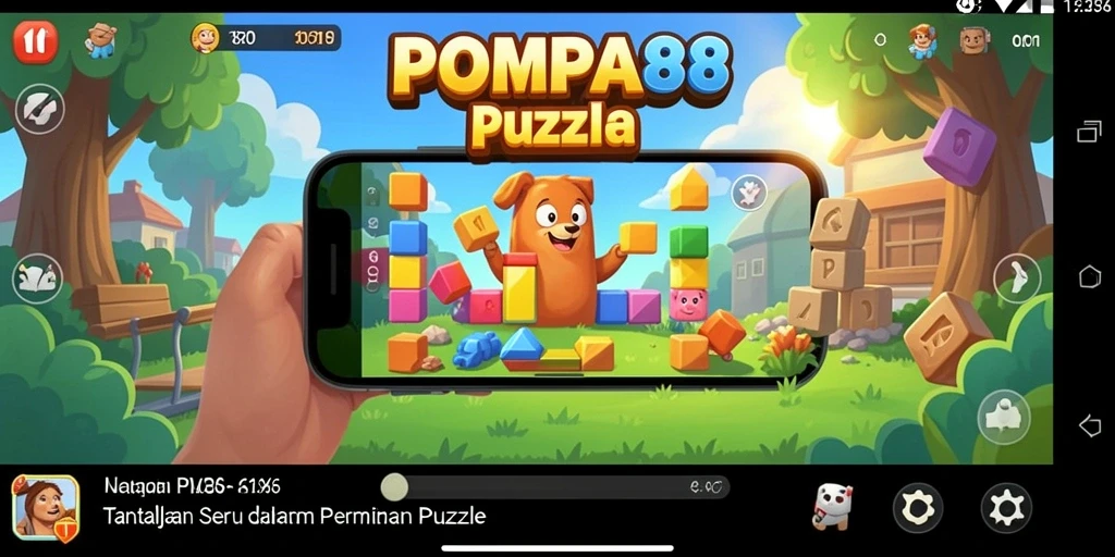 Screenshot gameplay <strong>POMPA88</strong> yang menampilkan level menarik dan tantangan seru.