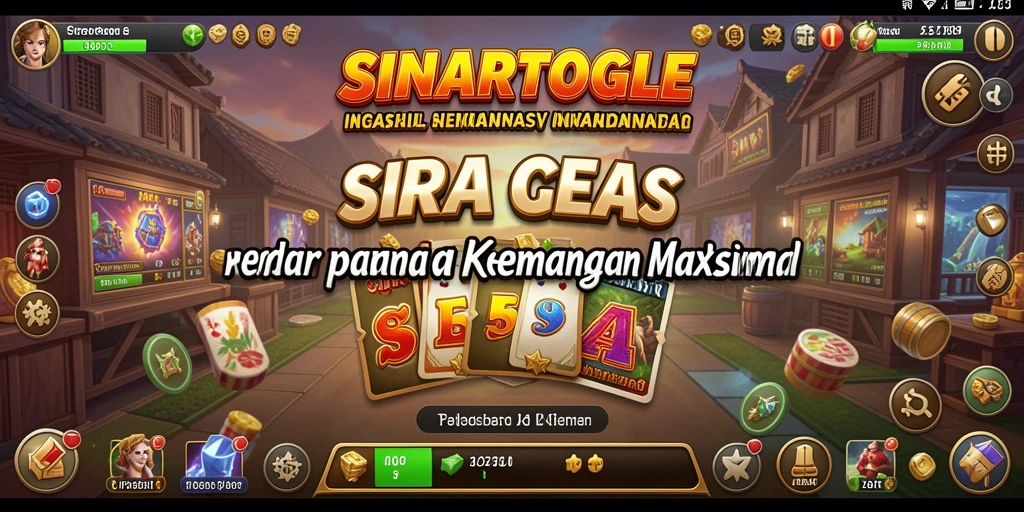 Tampilan gameplay strategis yang mendebarkan dan penuh tantangan di SINARTOGEL.