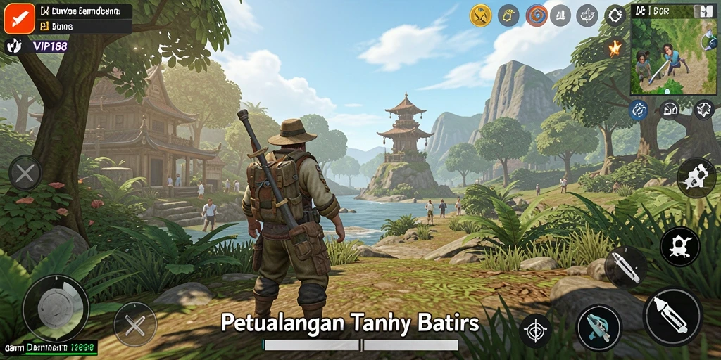 Menampilkan gameplay menakjubkan dalam dunia terbuka di VIP188.
