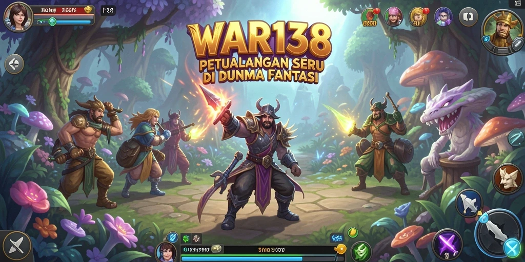 Tampilan gameplay WAR138 yang mendebarkan dan penuh petualangan.