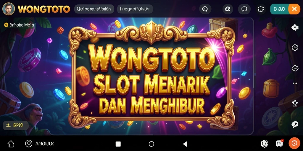 Tampilan gameplay WONGTOTO yang menawan dan mengasyikkan.